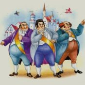 Обложка Сказки для детей – Три толстяка  .  Автор: Юрий Олеша