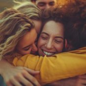 Обложка Михаил Телицын, ИИ – Мы крепко обнимаем вас