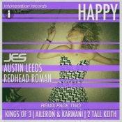 Обложка Jes and Austin Leeds and Redhead Roman – Happy